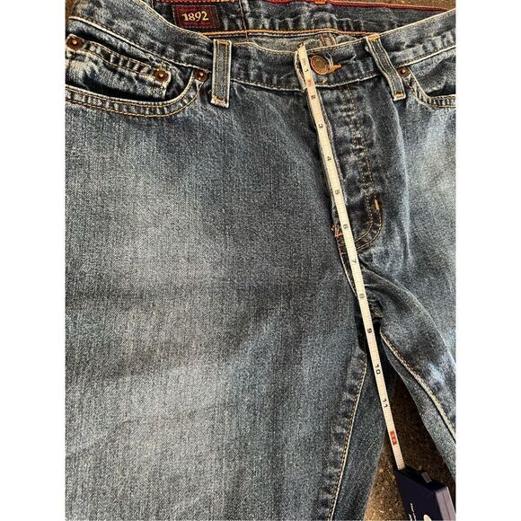 Abercrombie and Fitch  Flare Mid-rise Button Fly Denim Jeans size 2 - Picture 12 of 16